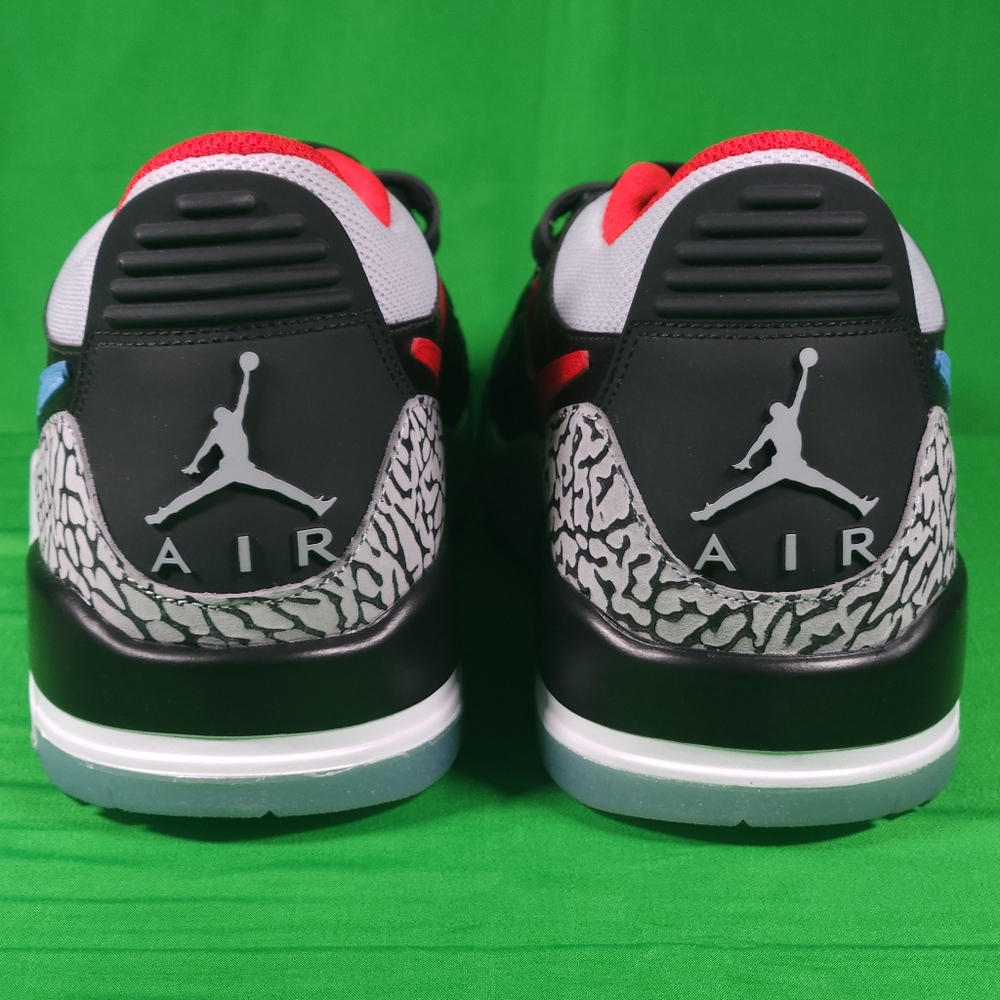 ❌️SOLD❌️ Jordan 312 Legacy Low Black Valor Blue Size 11 Mens CD7069-004 - Picture 3 of 8